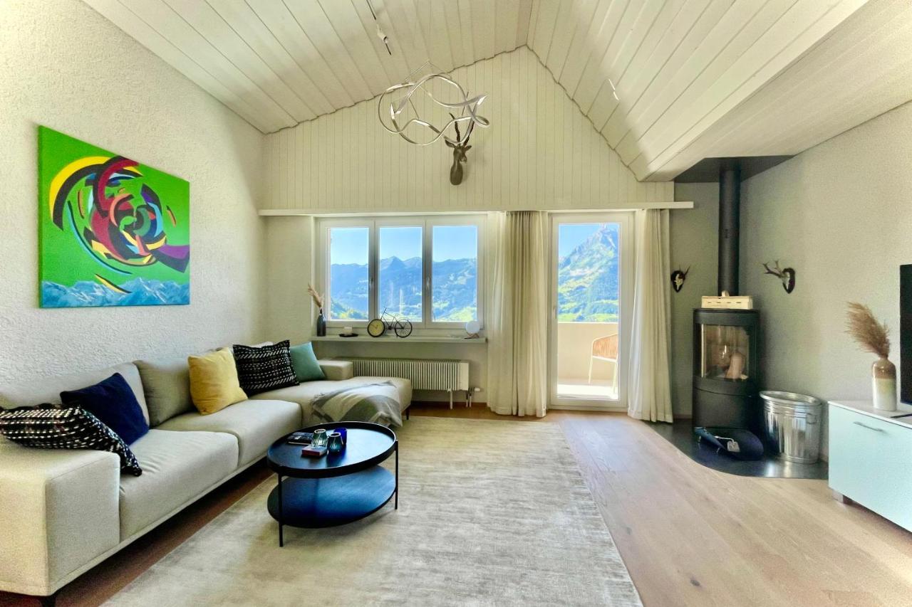 Traumhafte Sonnenresidenz Mit Berg- Und Seeblick Amden Ngoại thất bức ảnh