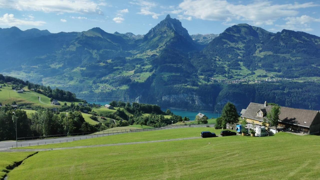 Traumhafte Sonnenresidenz Mit Berg- Und Seeblick Amden Ngoại thất bức ảnh